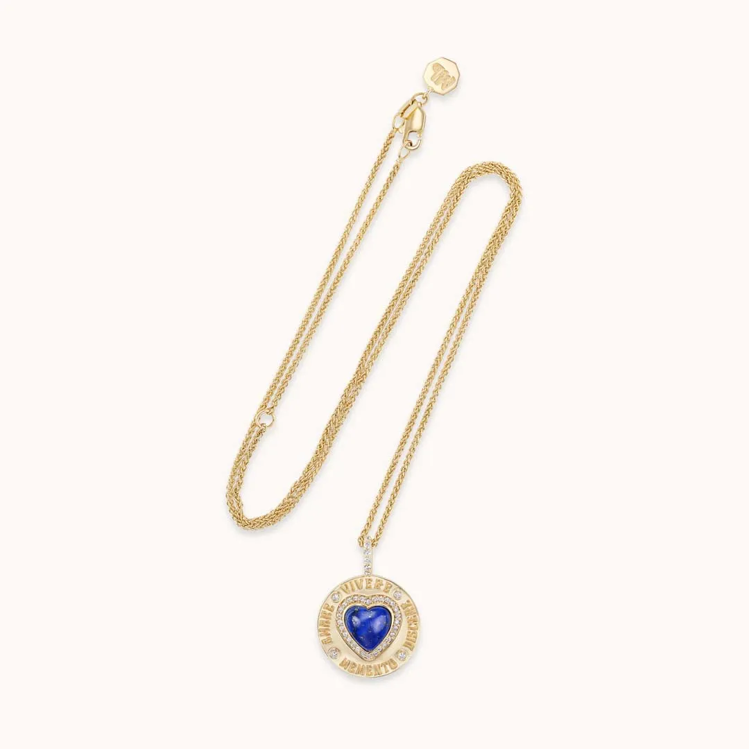 Greek Love Charm Blue Lapis