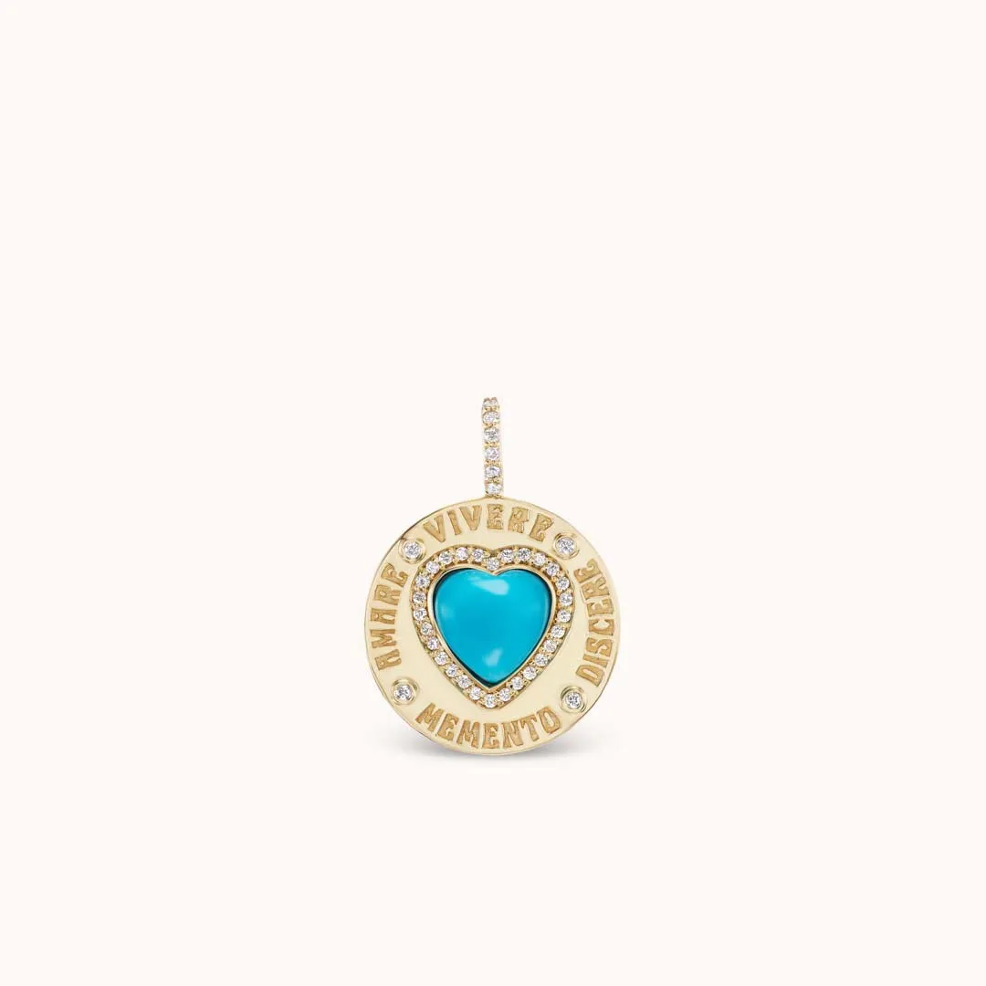 Greek Love Charm Turquoise