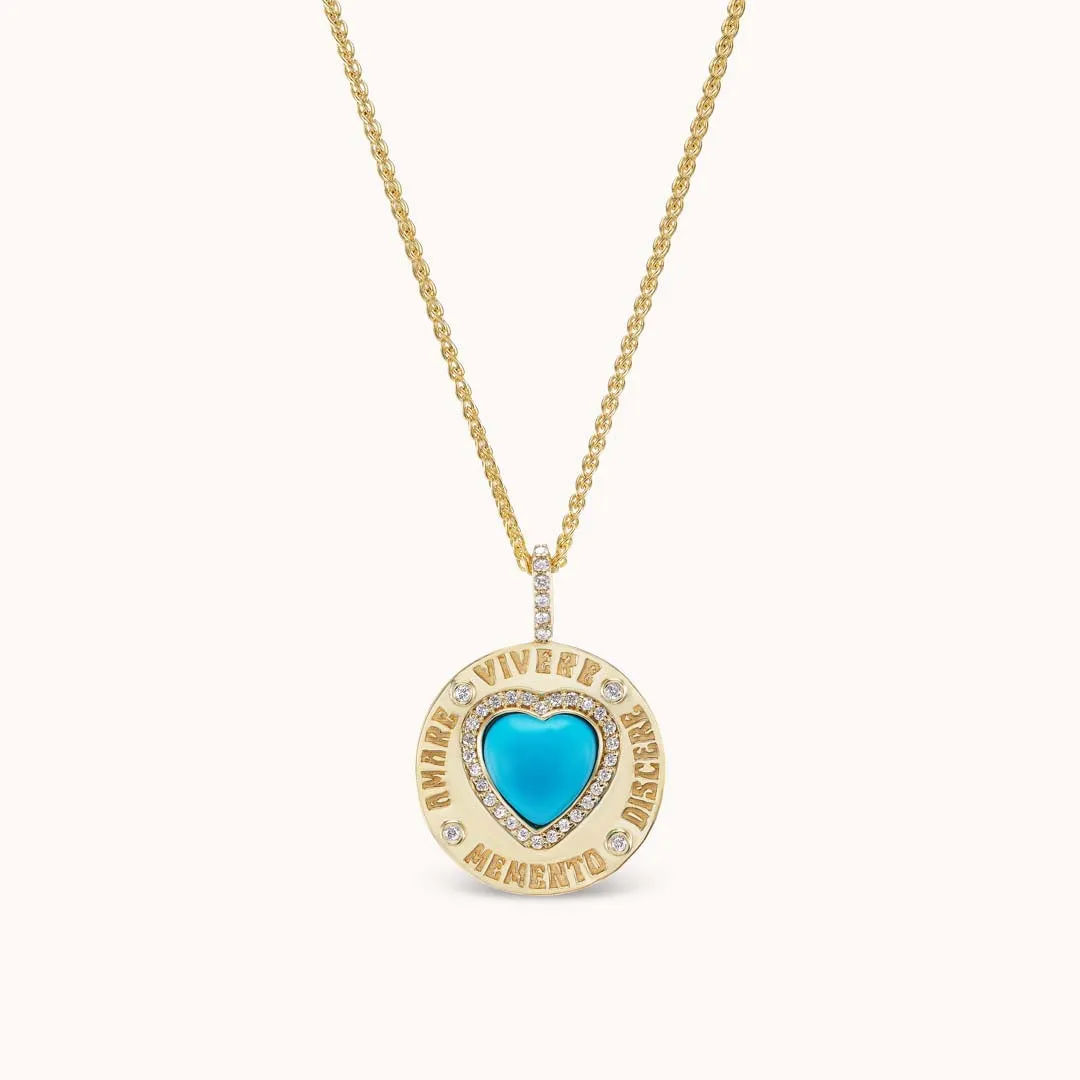 Greek Love Charm Turquoise