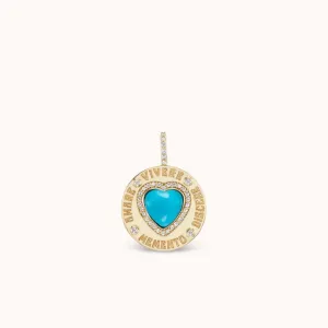 Greek Love Charm Turquoise