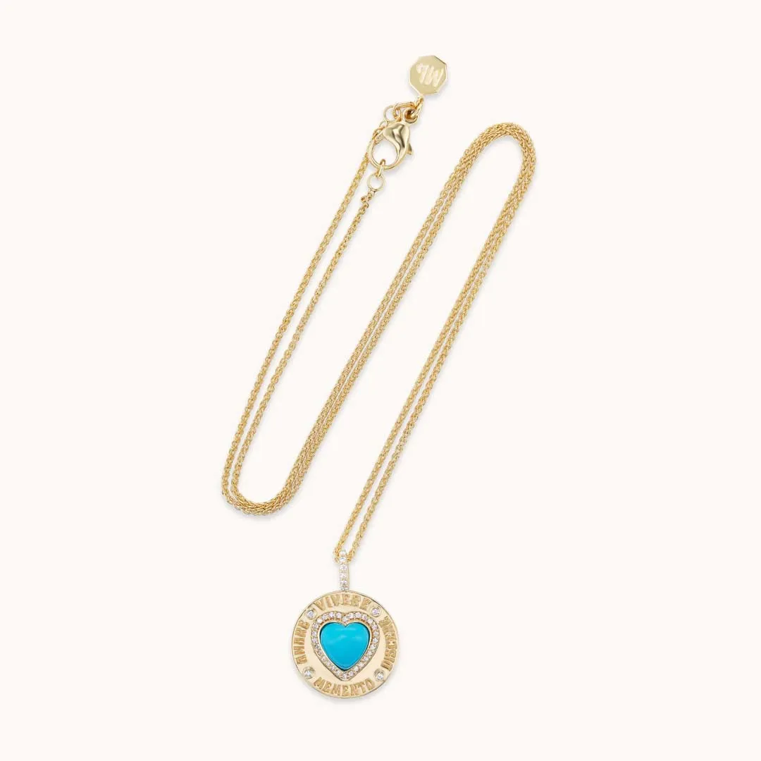 Greek Love Charm Turquoise