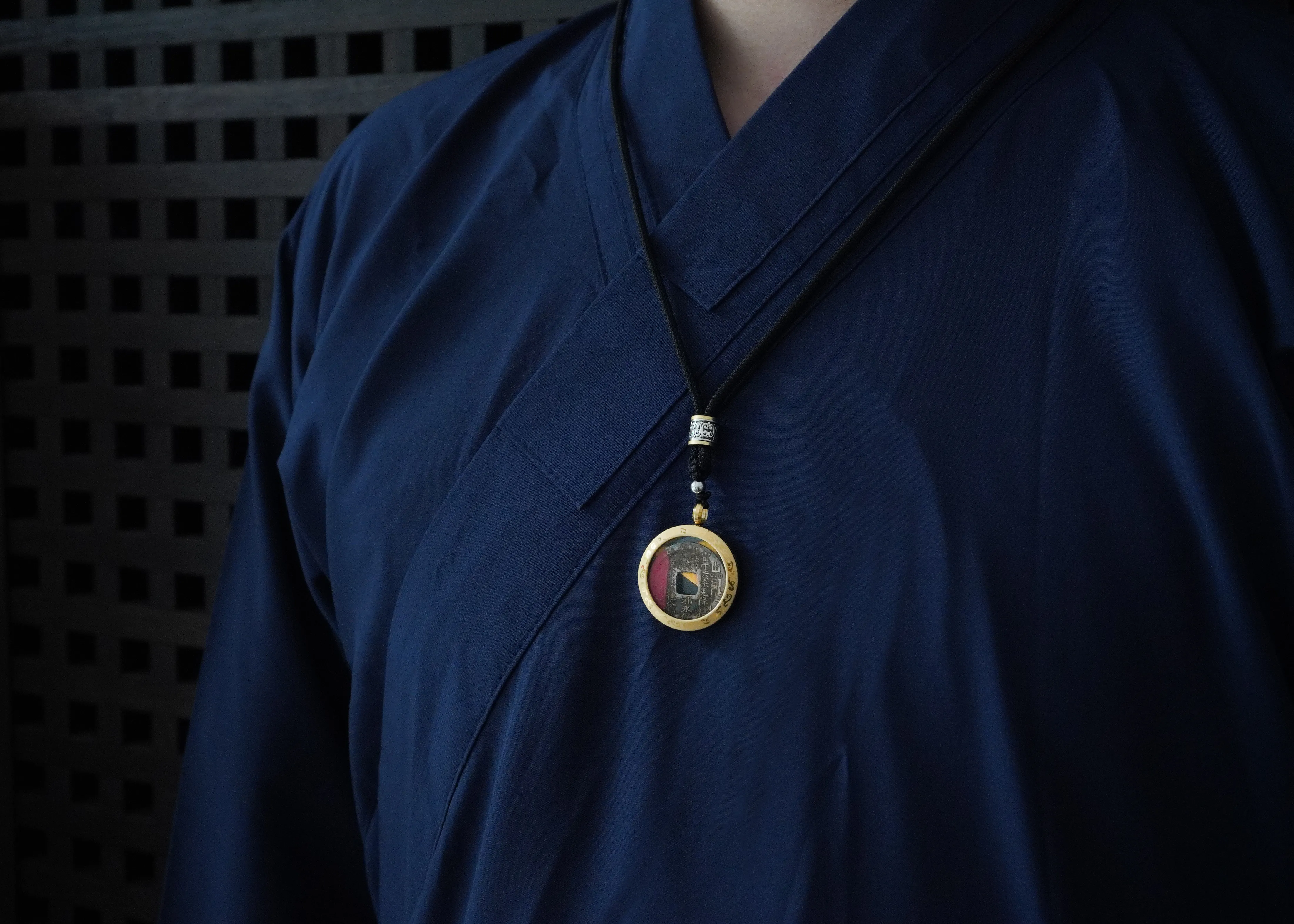 Guardian Spirit Coin Talisman Pendant necklace