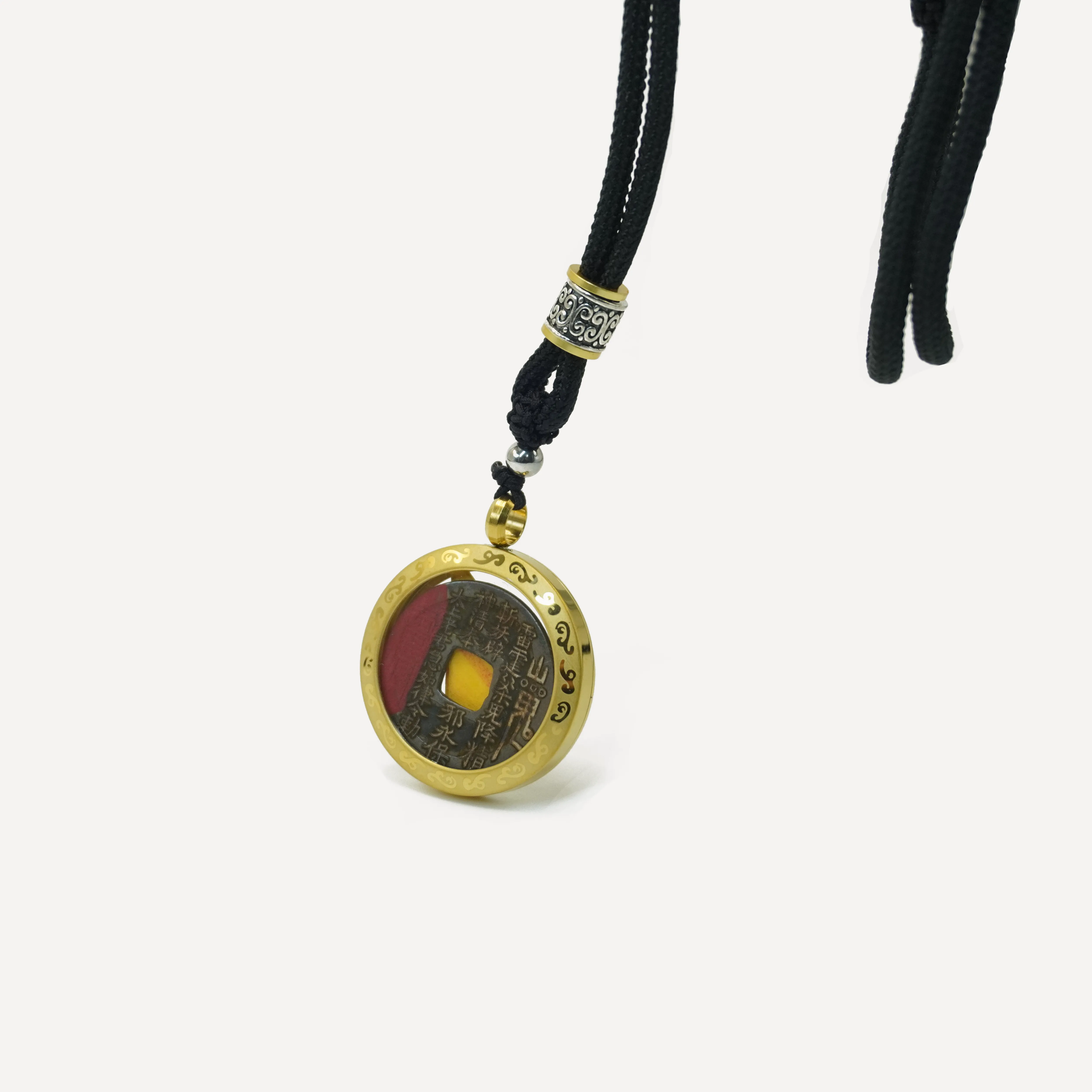 Guardian Spirit Coin Talisman Pendant necklace
