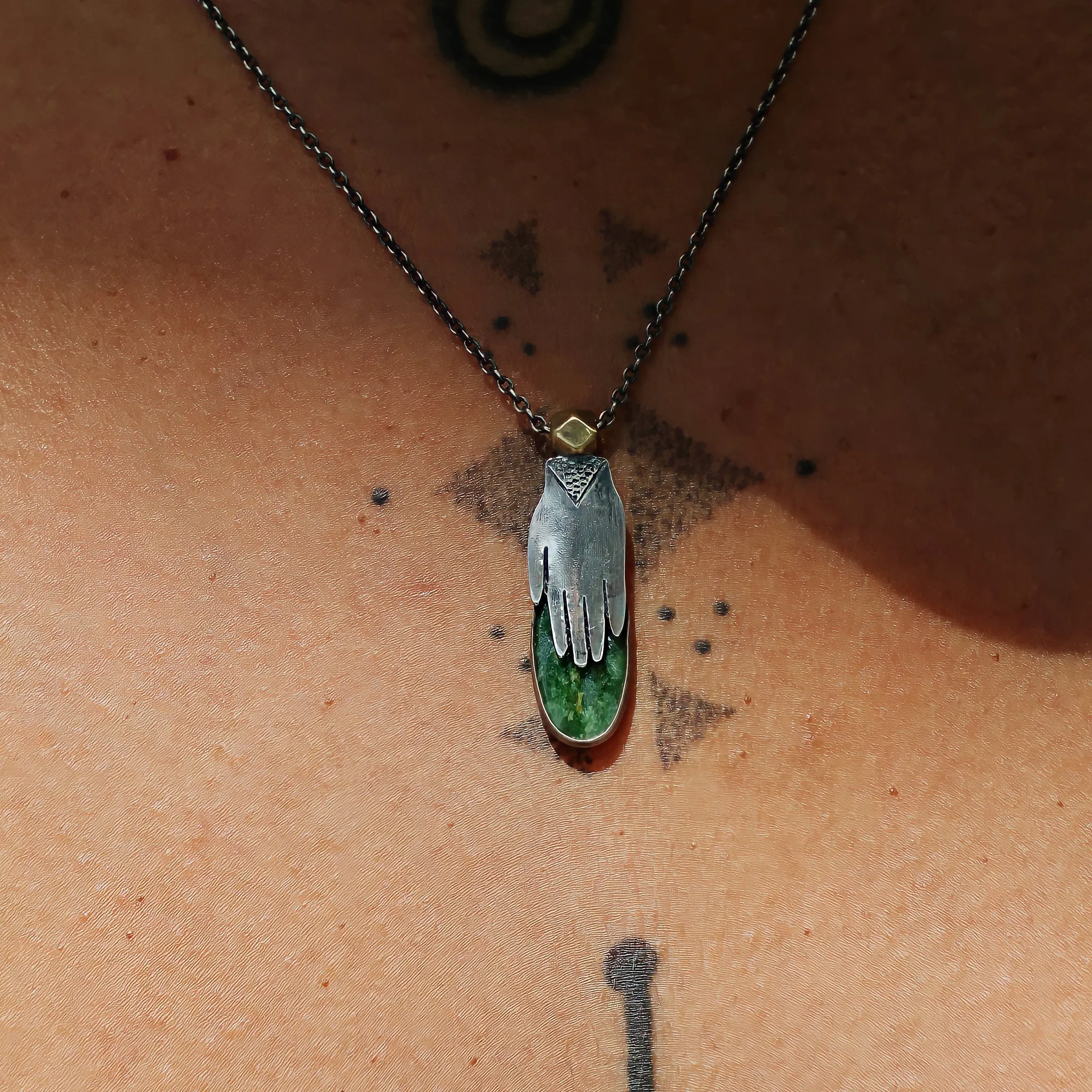 Hand Milagro Necklace
