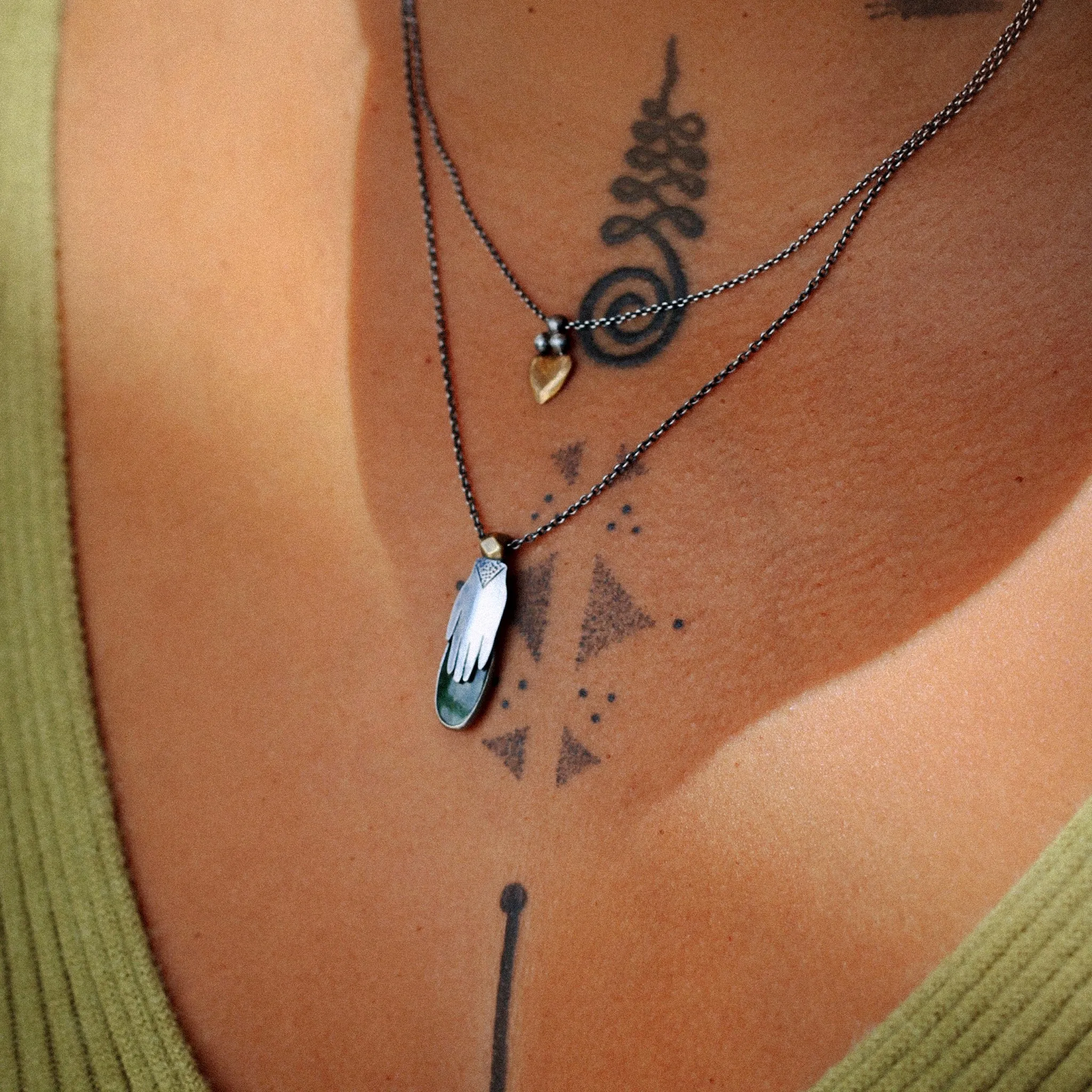 Hand Milagro Necklace