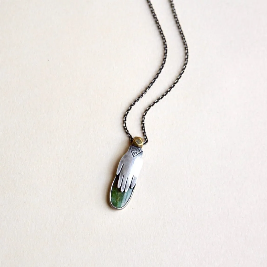 Hand Milagro Necklace