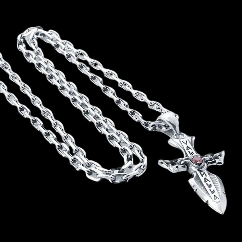 Handcrafted 925 silver solid men's Anchor Chain with masive chain links
