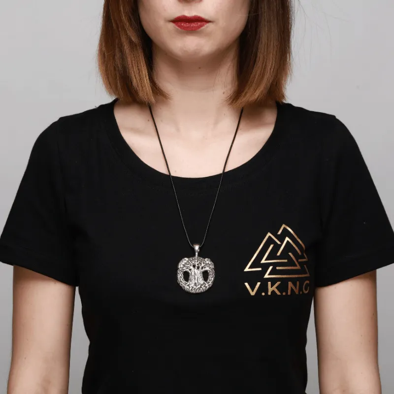 Handcrafted Ravens Yggdrasil Necklace