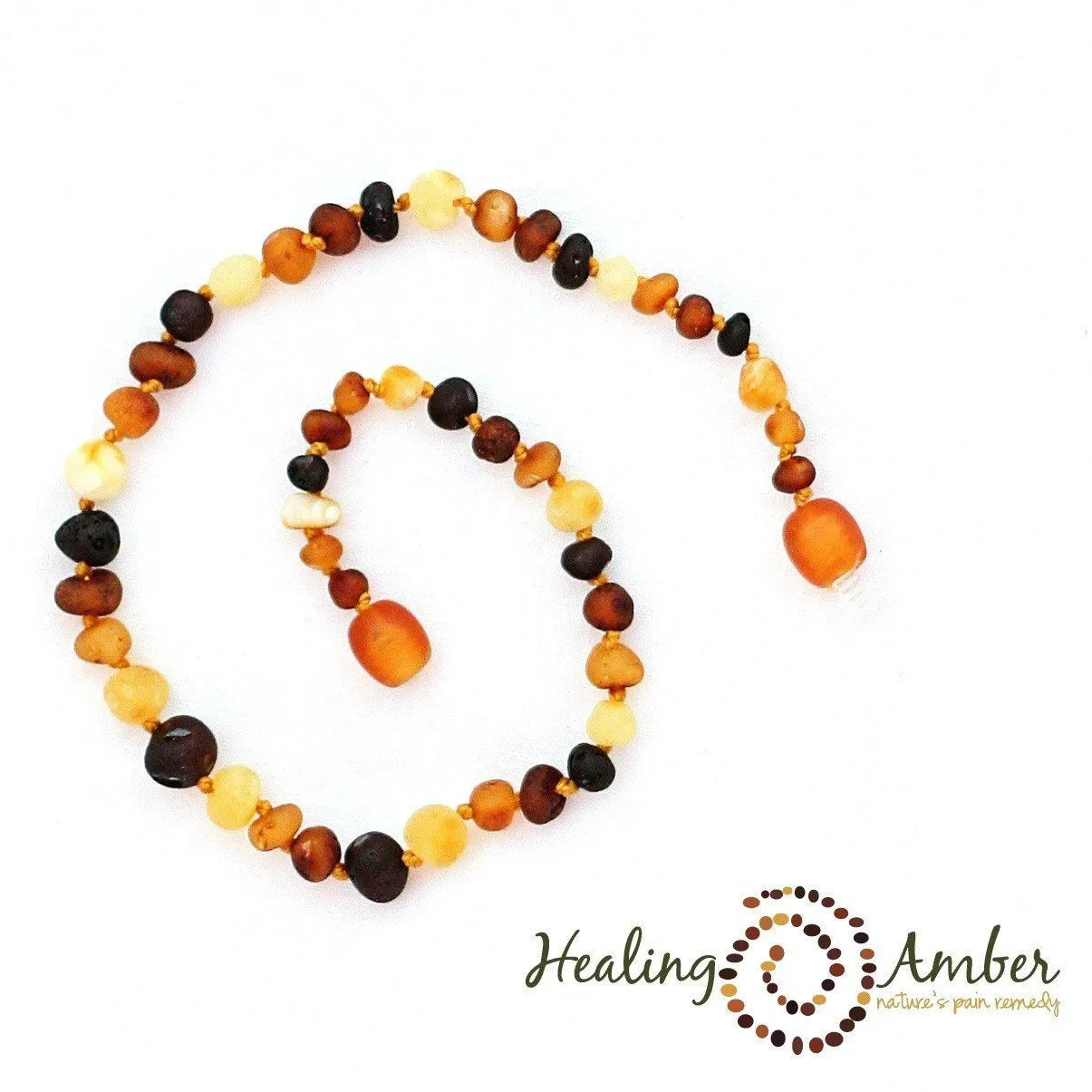 Healing Amber Bracelet/Anklet 6.5 inches