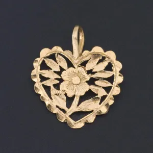 Heart Pendant | 14k Gold Heart Pendant