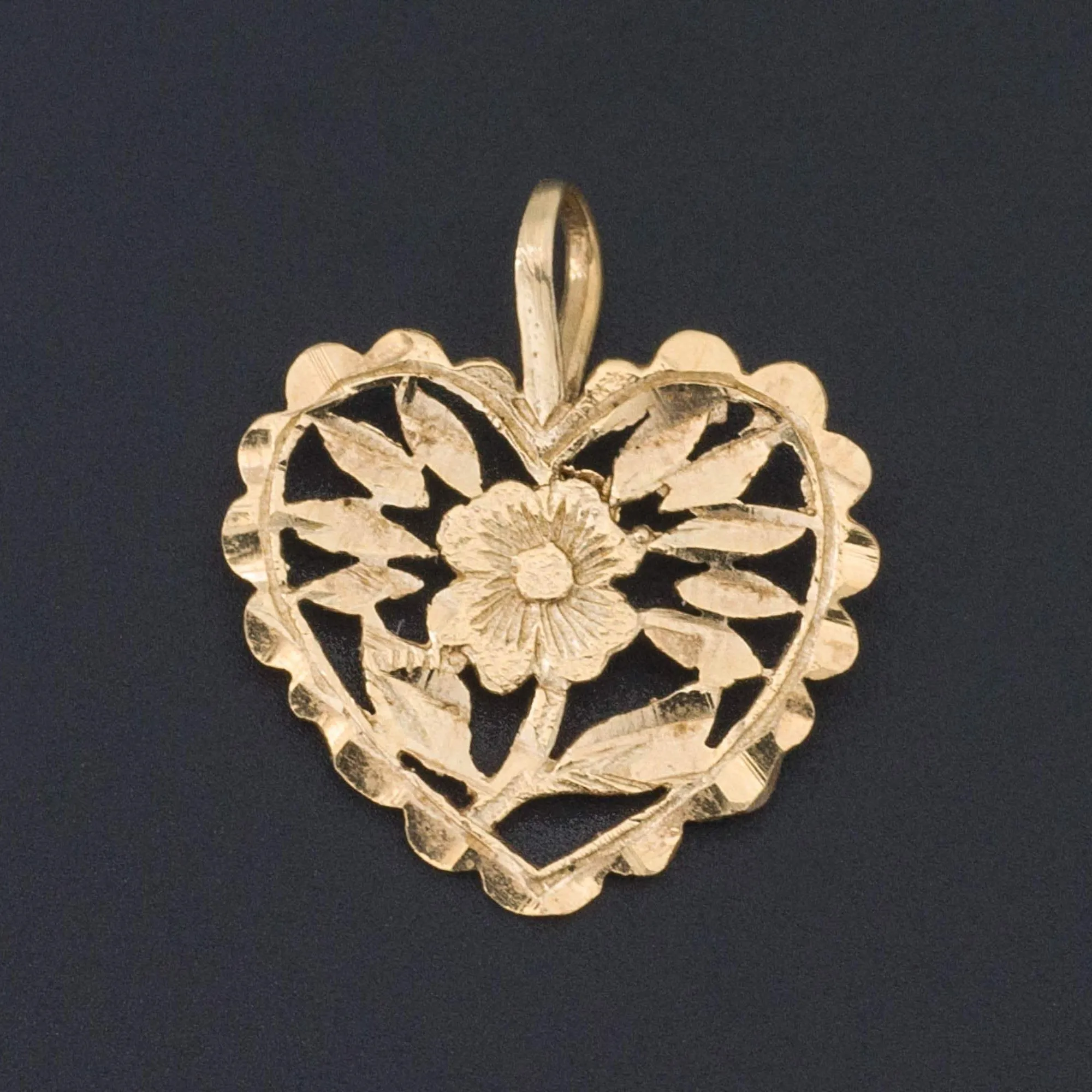 Heart Pendant | 14k Gold Heart Pendant