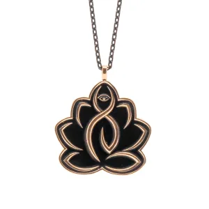 Hope Lotus Flower Protective Chain Necklace