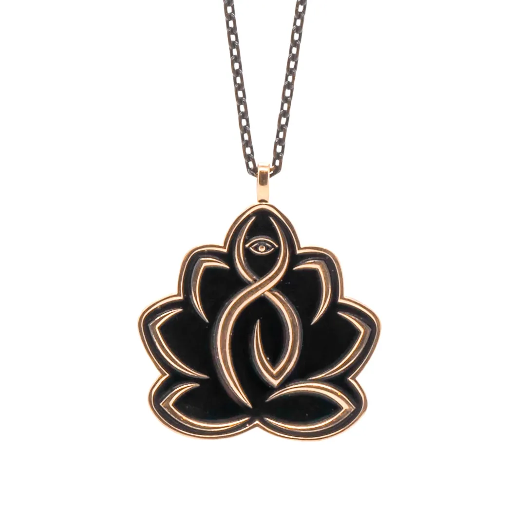 Hope Lotus Flower Protective Chain Necklace