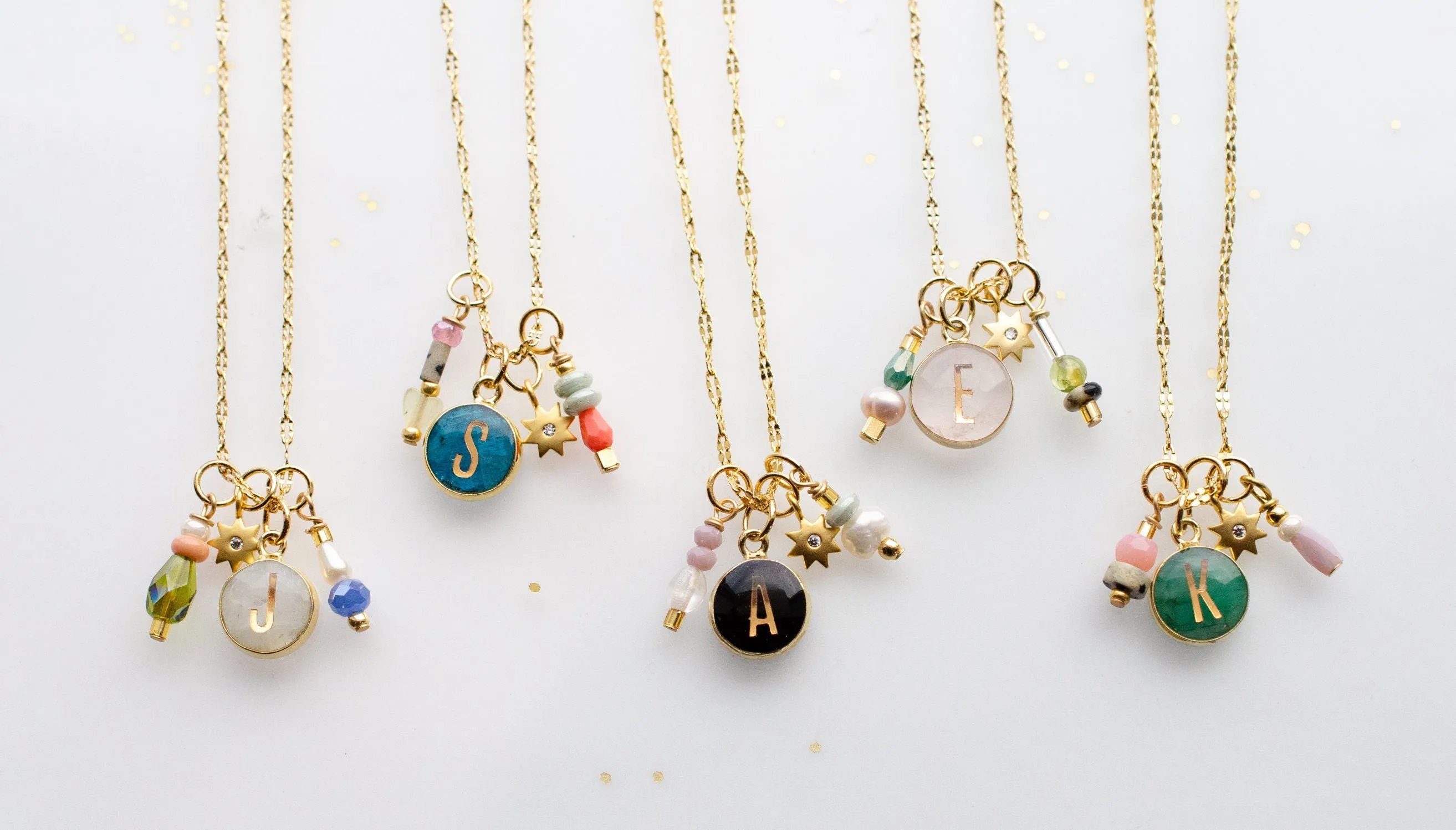 Initial Charm Necklace, Personalized initial necklace, monogram initial, round custom initial, round letter pendant, layering necklace