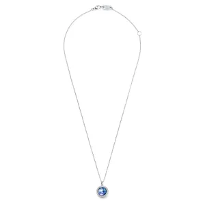 IPPOLITA Lollipop® Sterling Silver Pendant Necklace with Diamonds in Clear Quartz, Mother-of-Pearl, and Lapis Triplet