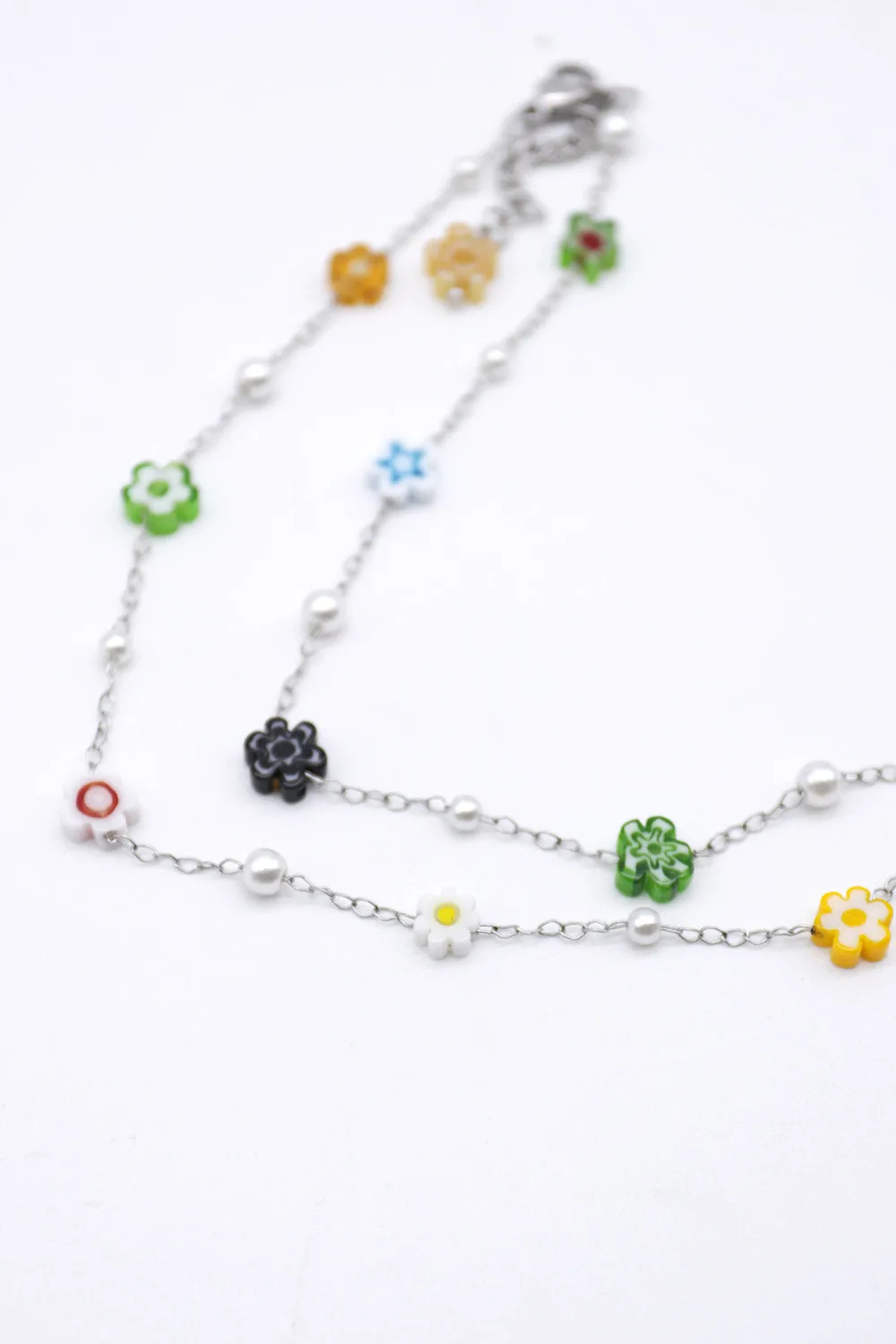 Irena Flower Beads Necklace