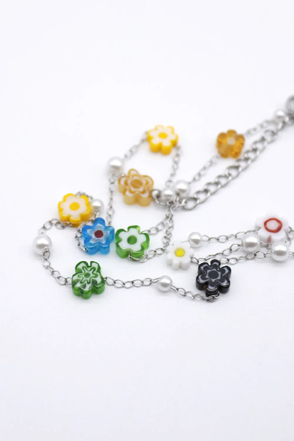 Irena Flower Beads Necklace