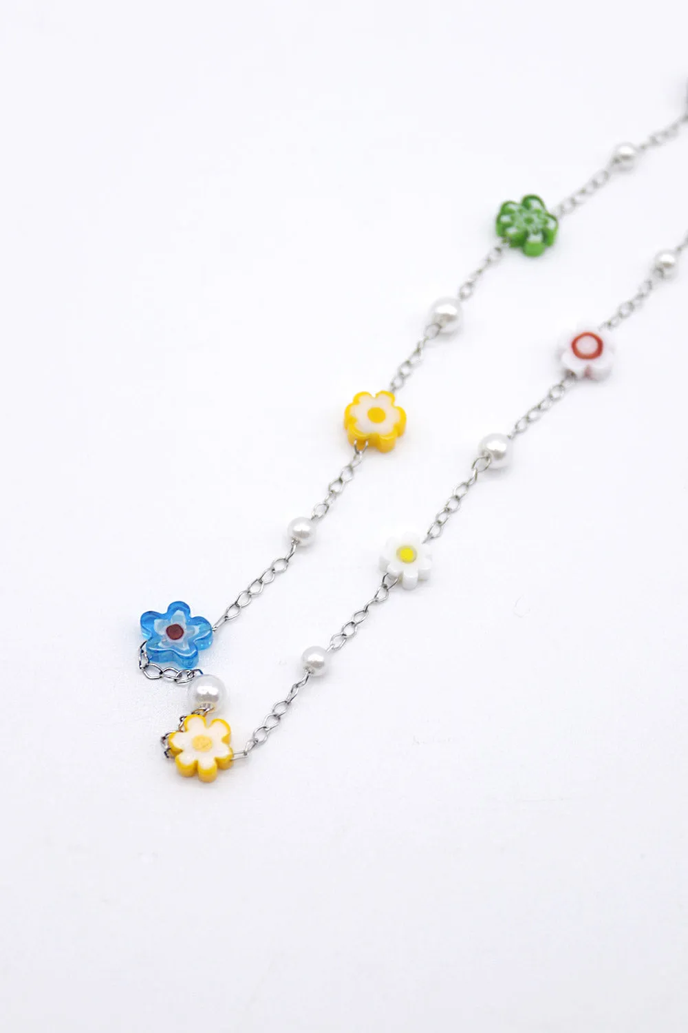 Irena Flower Beads Necklace