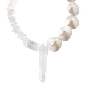 Jadis quartz necklace