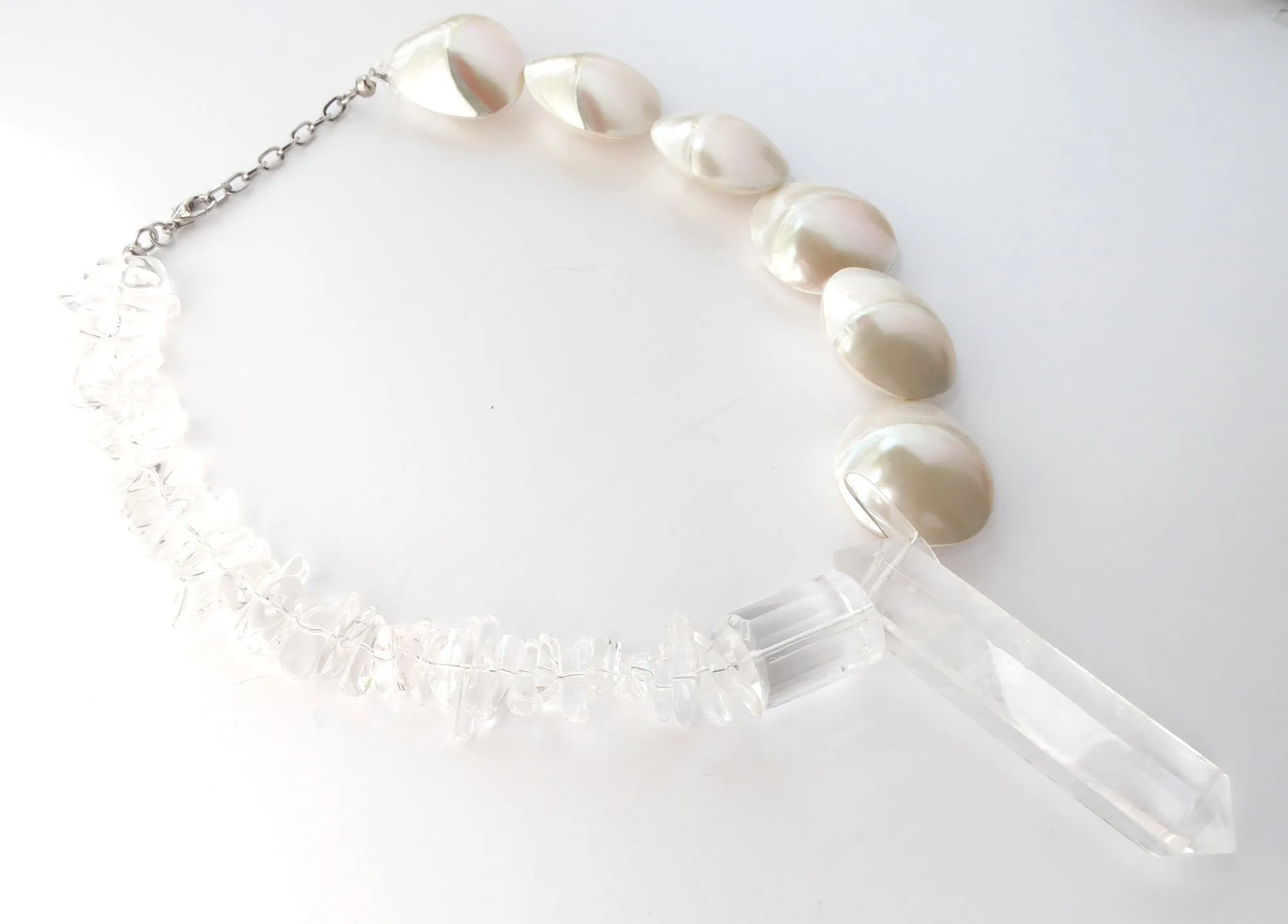 Jadis quartz necklace