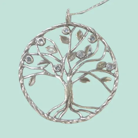 Jewish Tree of Life Necklace.