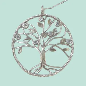 Jewish Tree of Life Necklace.