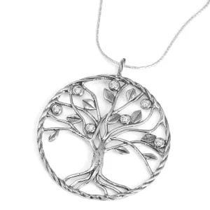Jewish Tree of Life Necklace.