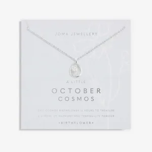Joma Birthflower A Little October Cosmos Necklace