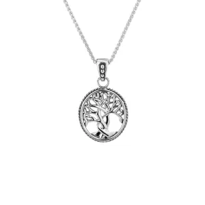 Keith Jack Small Tree of Life Sterling Silver Pendant