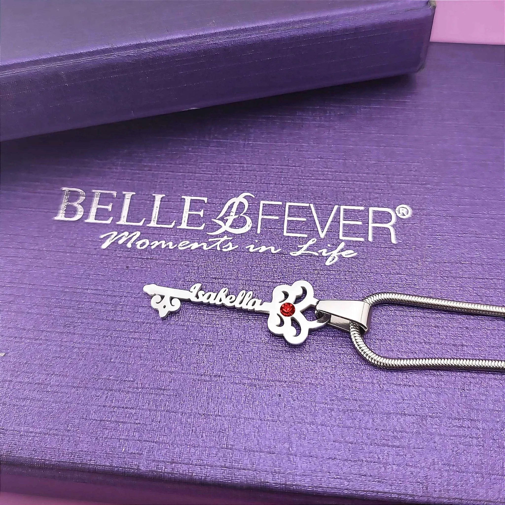 Key Name Necklace