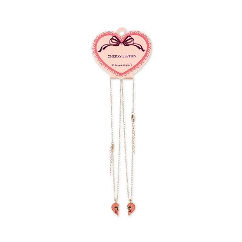 Konges Sløjd friendship necklace 'Bestie' Cherry