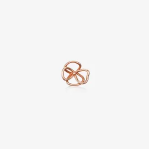 La D.D One-sided Gold Earring JDDERVS05XX
