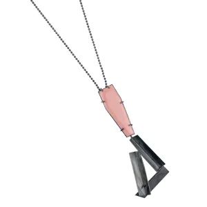 Lauren Markley Pink Enamel Pendant