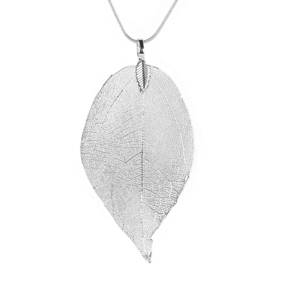 Leaf Pendant Necklace