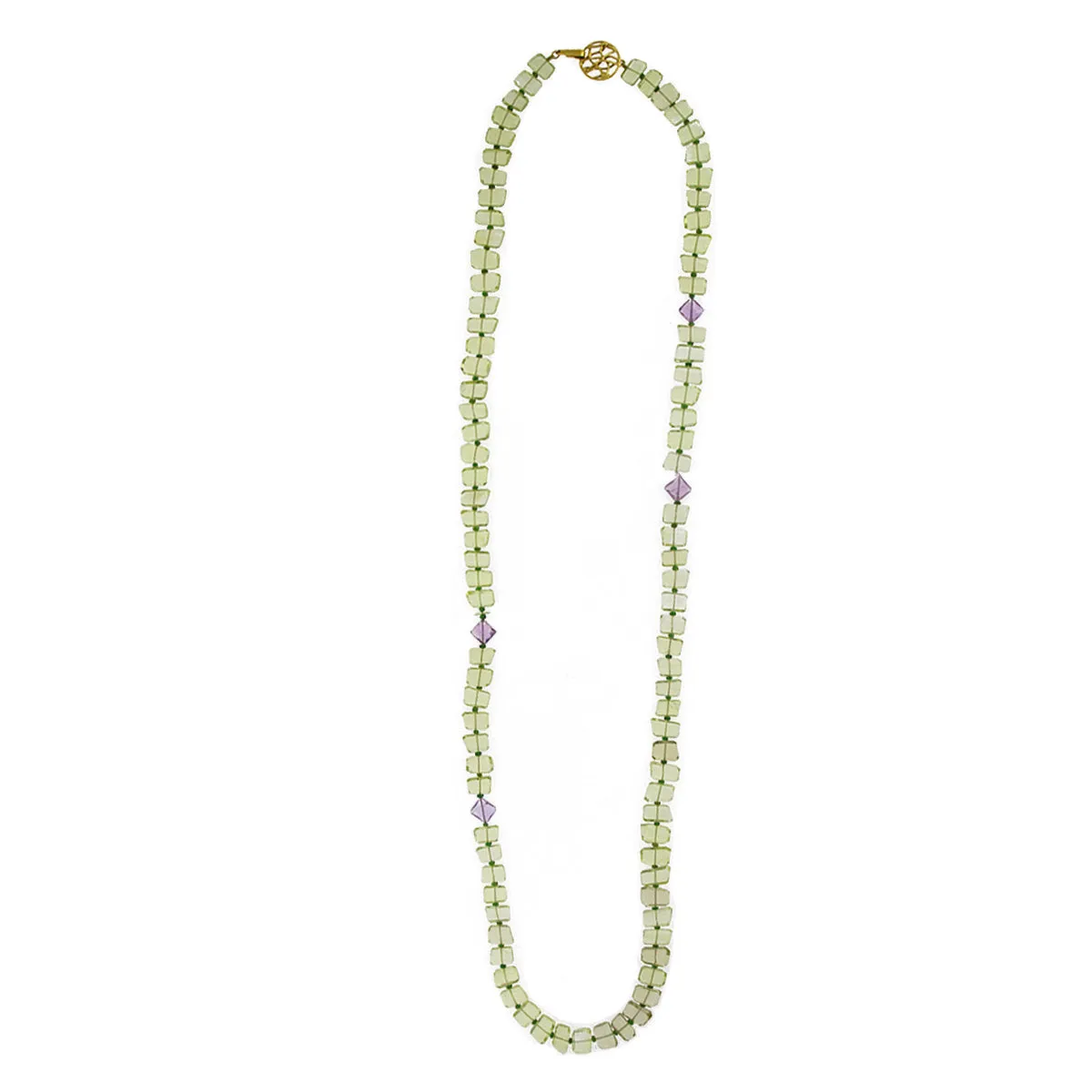 Lemon Graffiti Thumbprint Necklace
