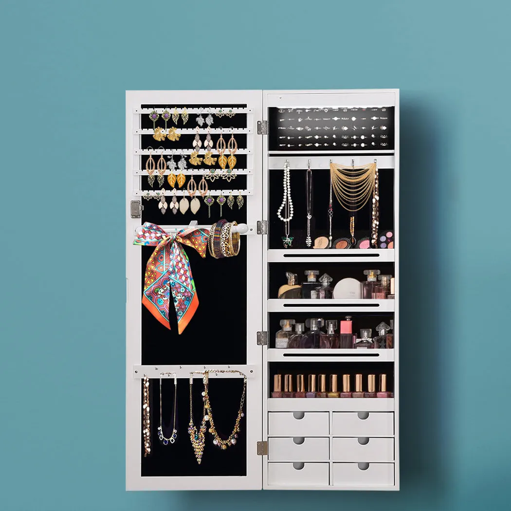 Levede Jewellery Cabinet Full Length