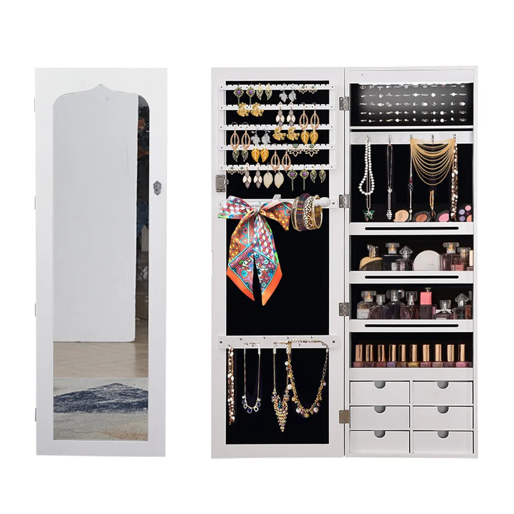 Levede Jewellery Cabinet Full Length