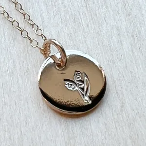 Lily of the Valley | May Birth Month Flower Necklace