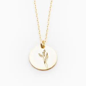 Lily Of The Valley Necklace - May Flower