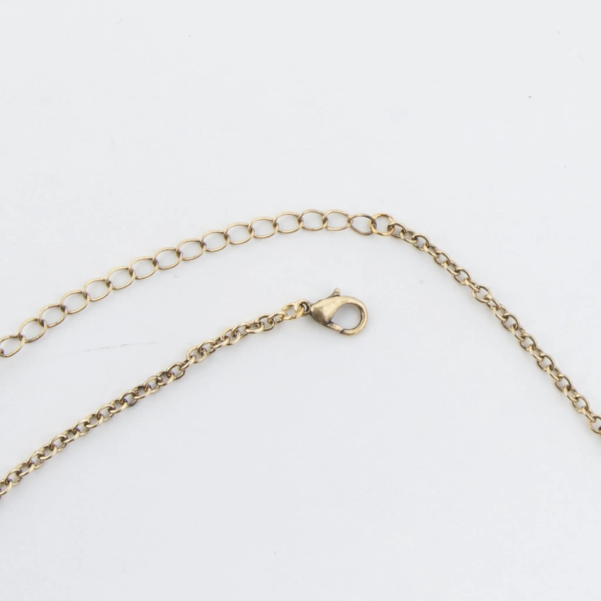 Lindley Oval Ring Stone Pendant Necklace