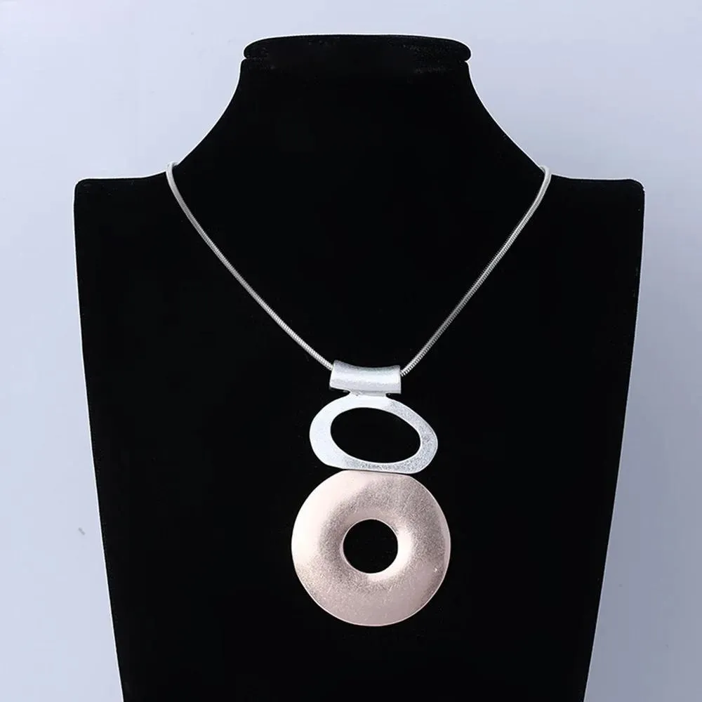 Link Chain New in Pendant&Necklaces Korean Fashion Jewelry Goth Long Chain Necklace For Women