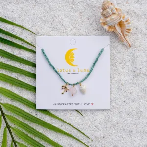 Lotus & Luna Sea Rose Offshore Necklace