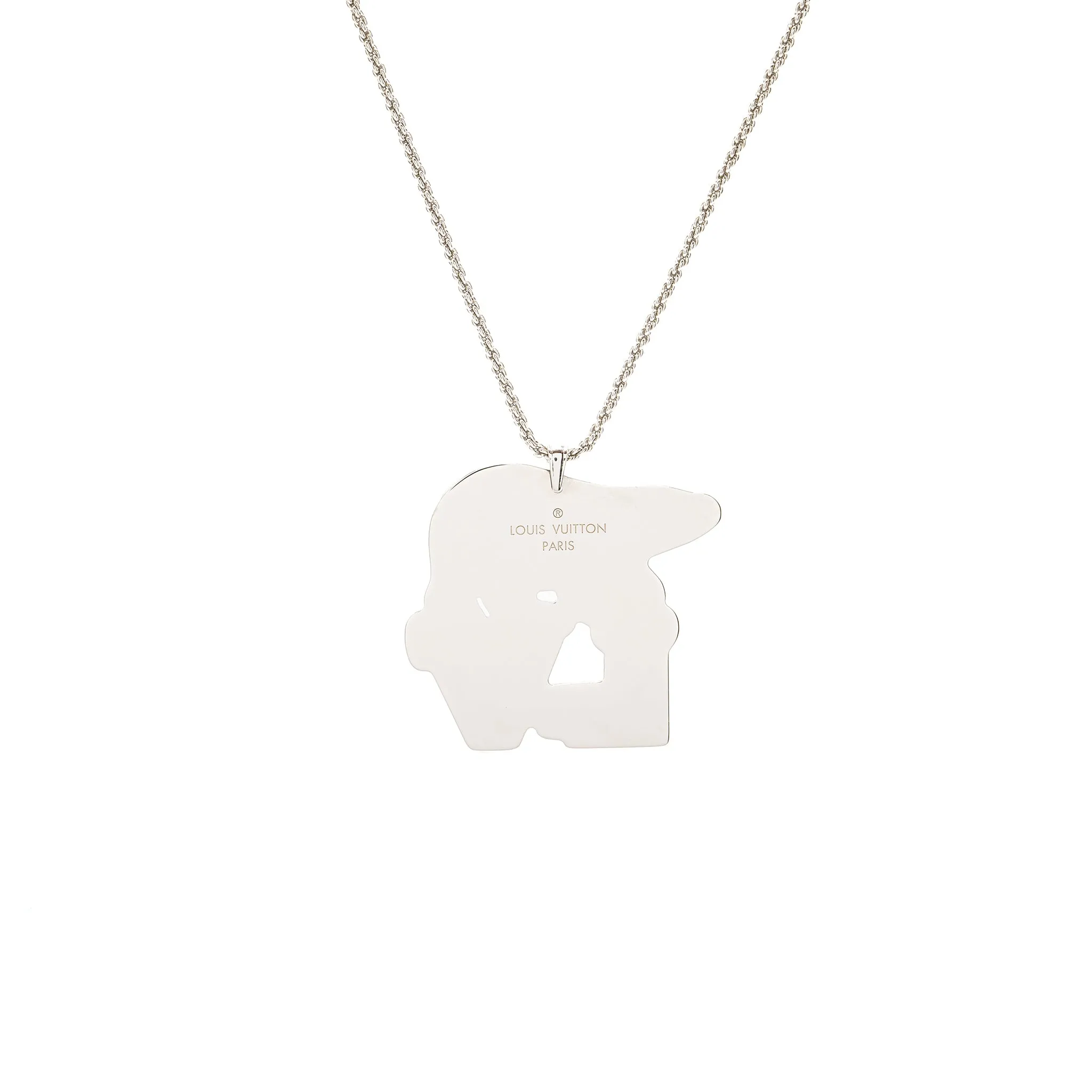 Louis Vuitton x Nigo Mountain Bear Necklace SHW