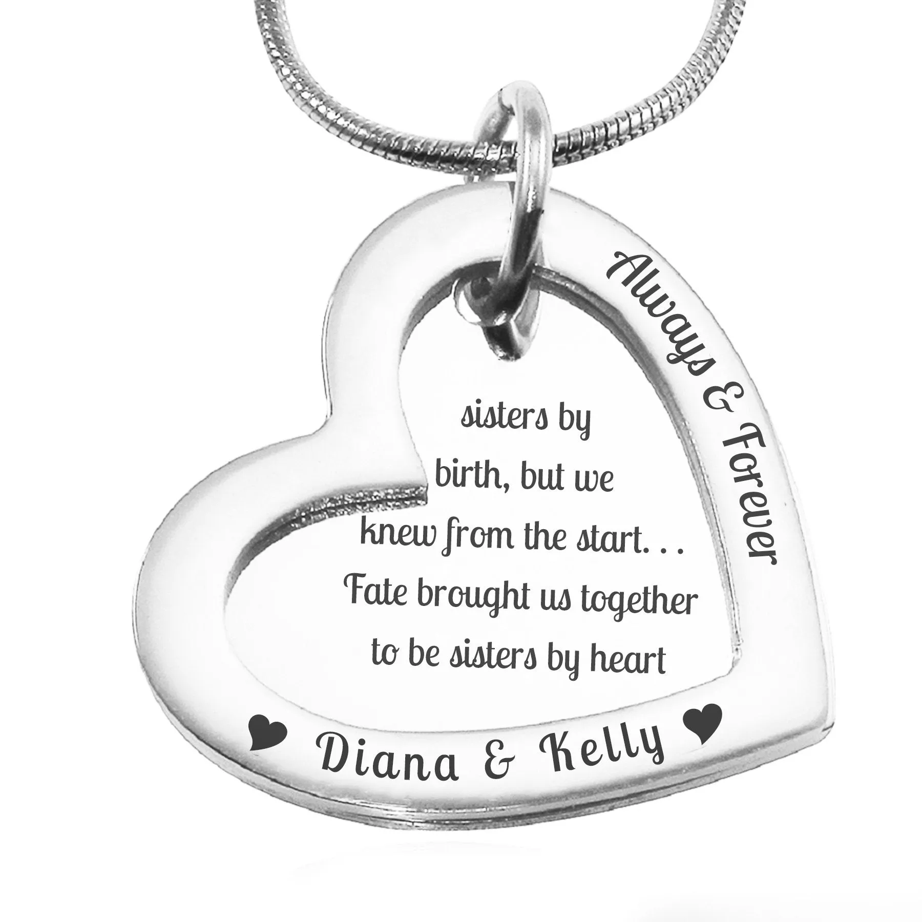 Love Forever Handwriting Necklace
