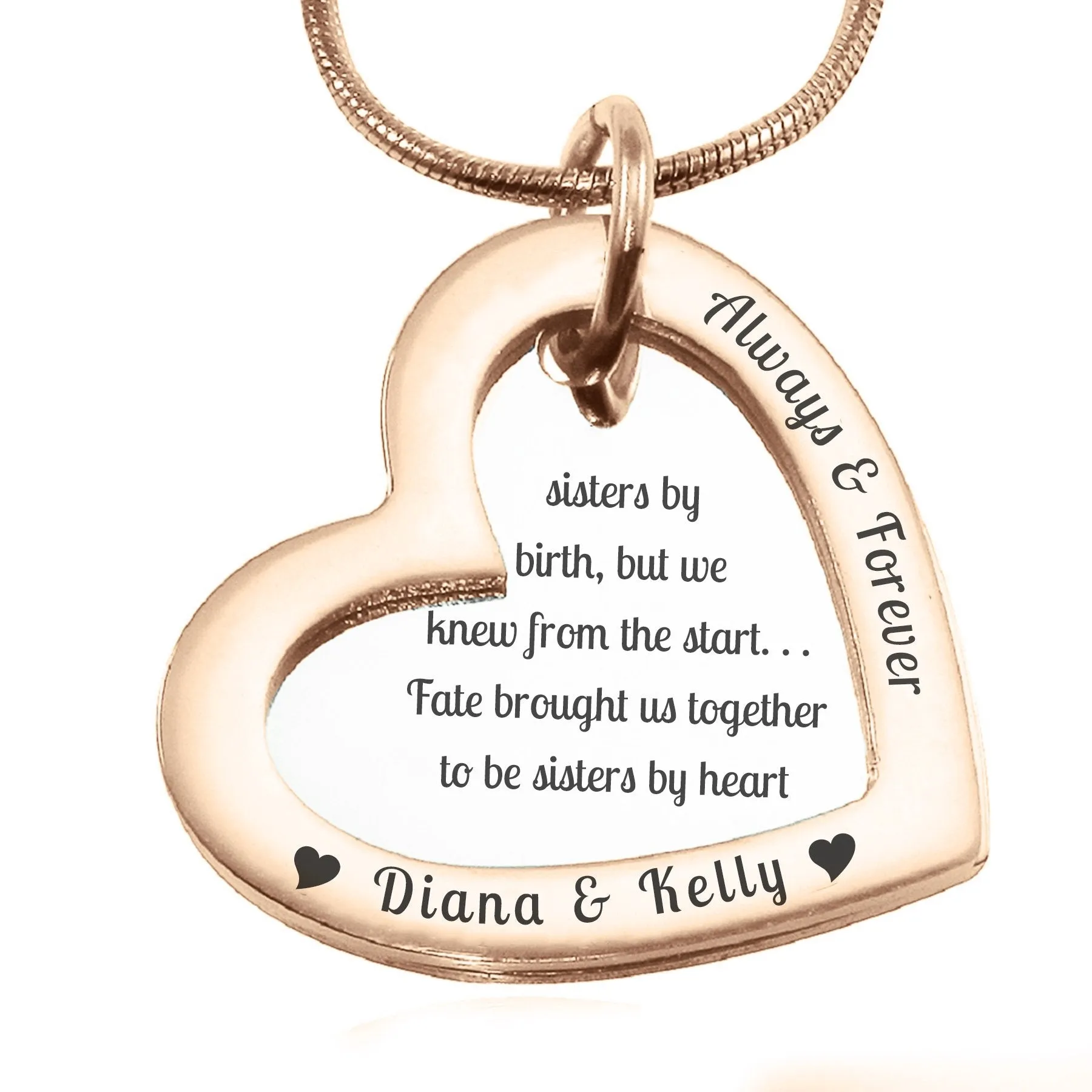 Love Forever Handwriting Necklace