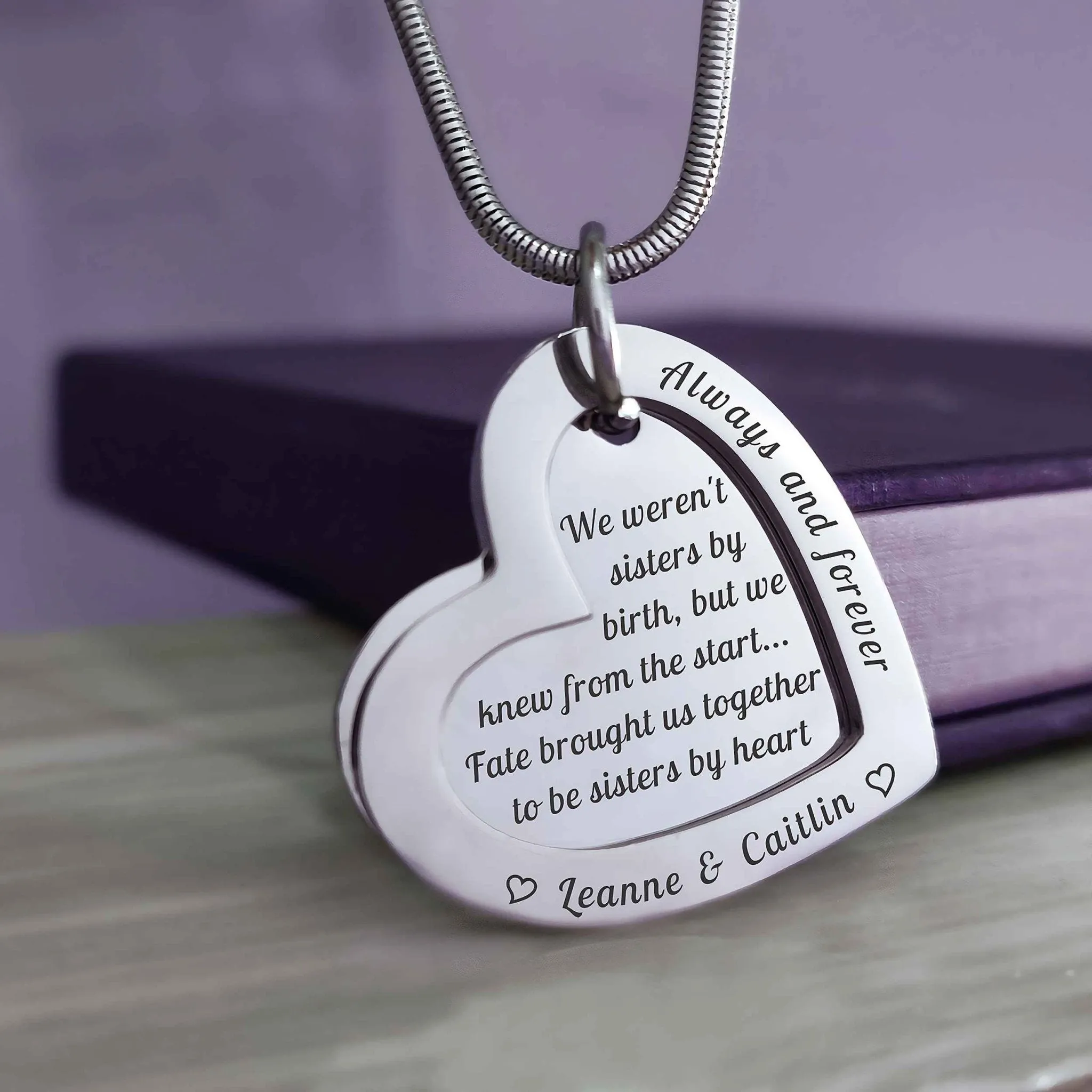 Love Forever Handwriting Necklace