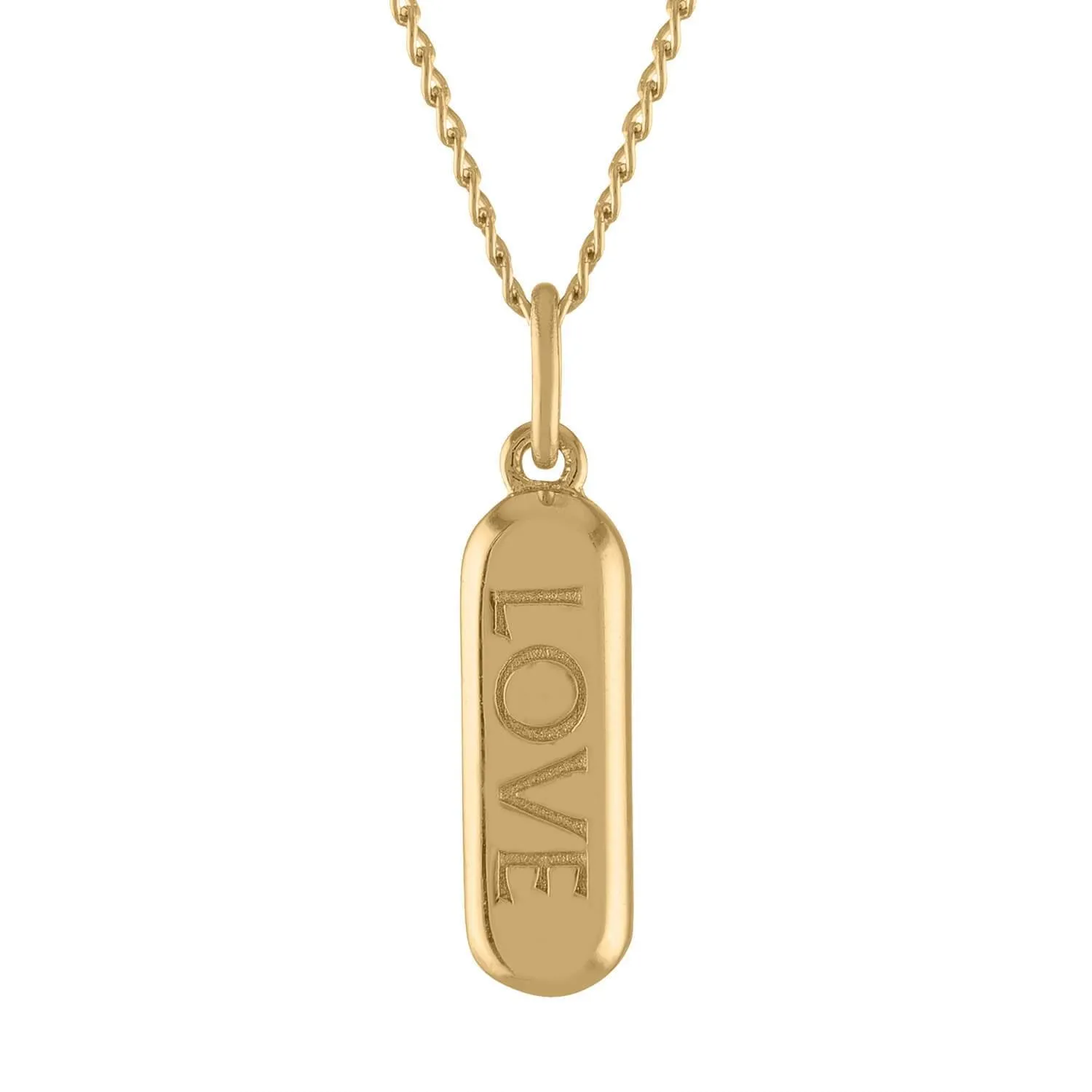 Love Pill Charm Necklace