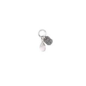 Love Signature Attraction Charm in Rose Quartz