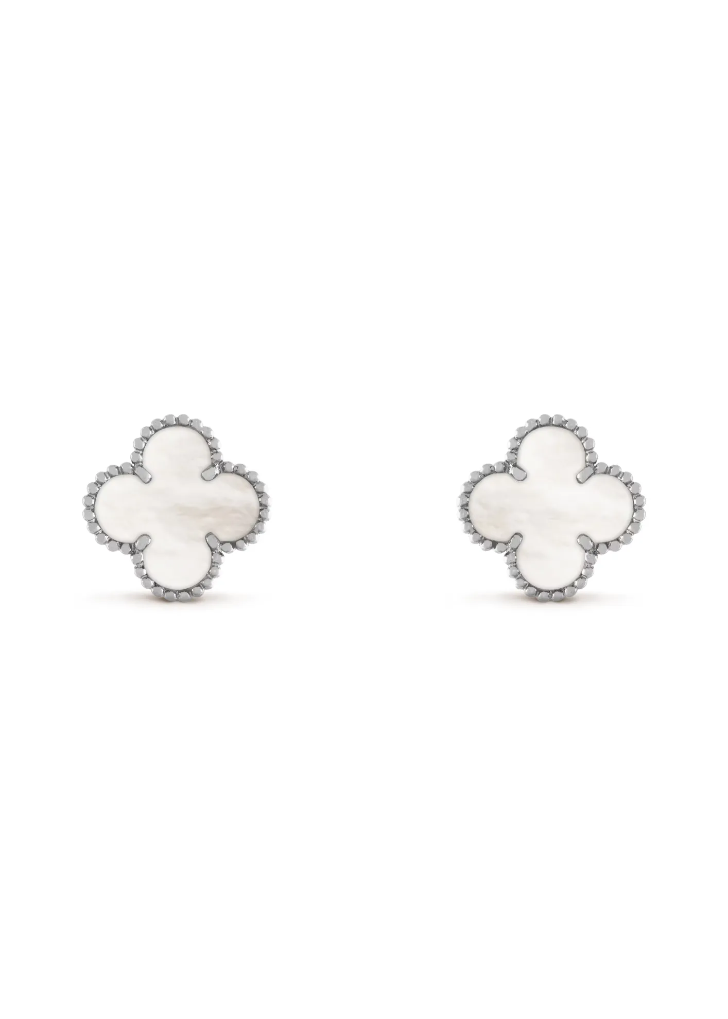 Majorelle Earrings - Oyster