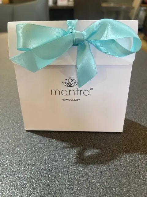 Mantra Anchor Necklace | Sterling Silver